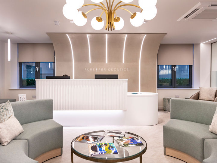 Bespoke Dental Reception Desk