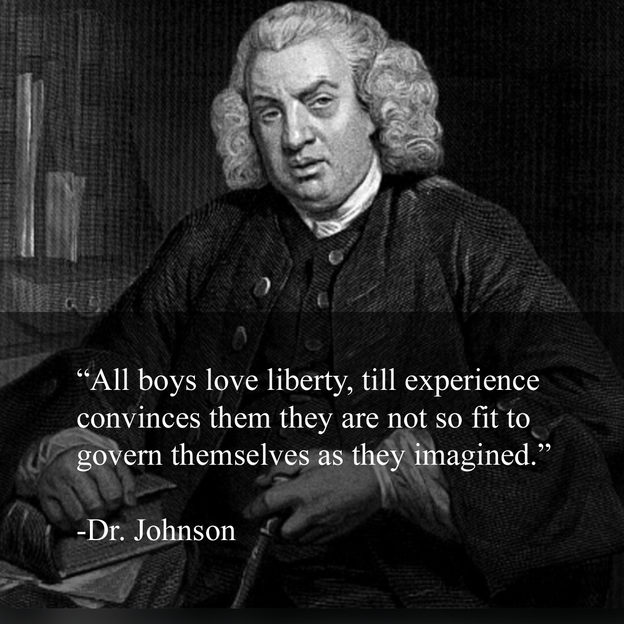 All boys love liberty, till experience convinces them they are not so fit to govern themselves content media
