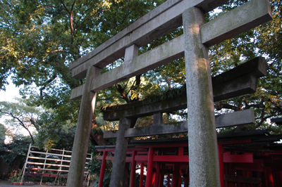 Japan Shinto shrine torii gate