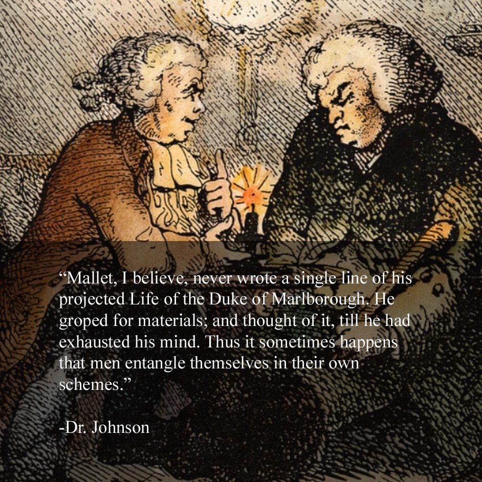 Mallet, I believe, never wrote a single line of his projected Life of the Duke of Marlborough content media