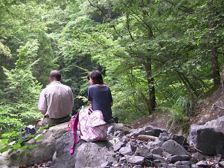 Lunch with Emily エミリーと一緒に昼食 – Walking in Japan 日本でのウォーキング