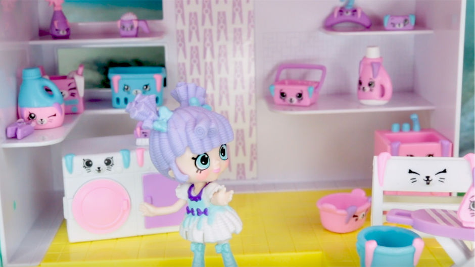 What did Milly Mop Shopkins do on her day off? 