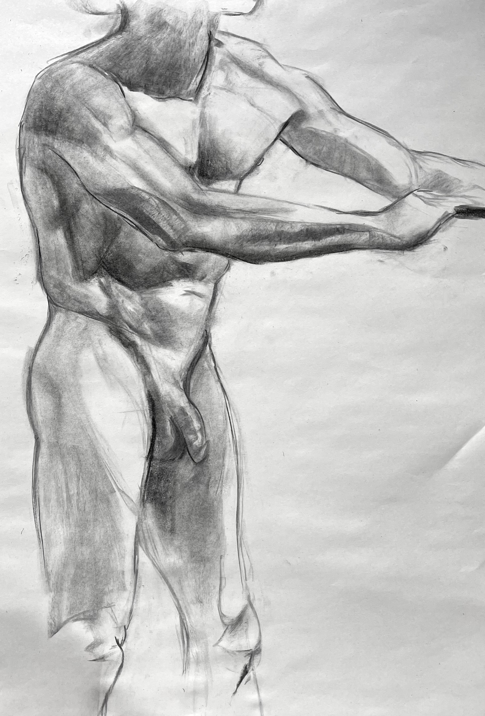 Observational Drawing 4: Nude Model