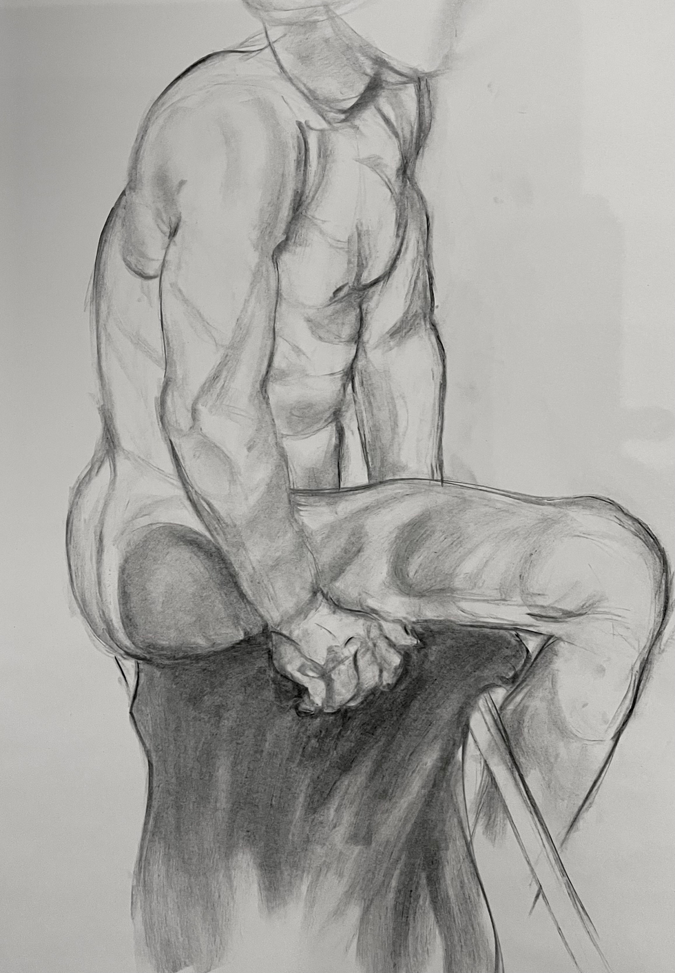 Observational Drawing 6: Nude Model