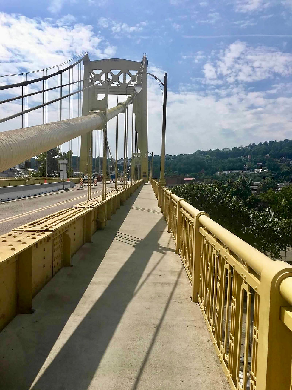 walking a brige