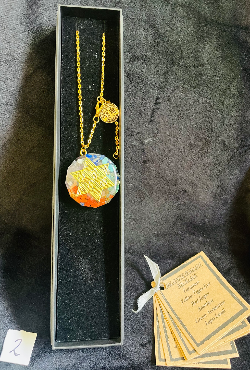 Thumbnail: Orgonite Pendant Necklace