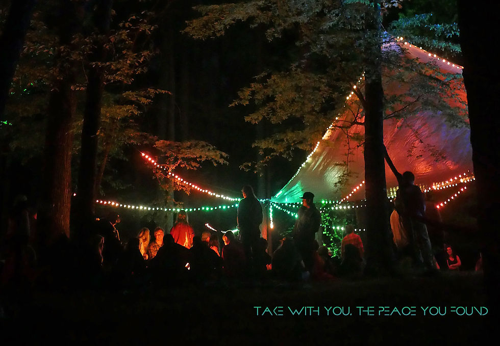 "Take With You The Peace You Found"