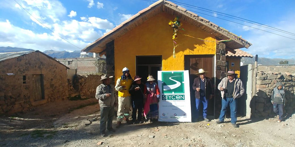 Viviendas en el Colca