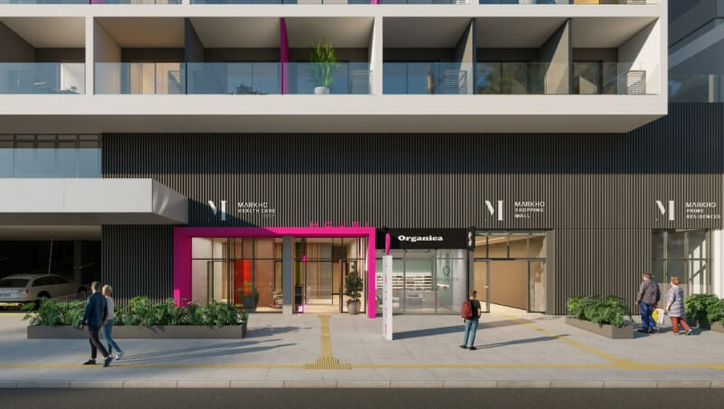 Maquete do projeto Markho Health Care - Imagem divulgação Grupo Pessi via Jornal do Comércio