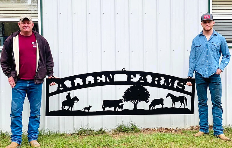 Custom metal signs, farmhouse decor, cattle brands