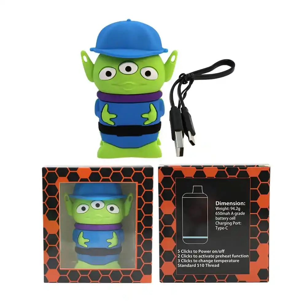 Discreet Alien Silicone 510 Thread External Battery