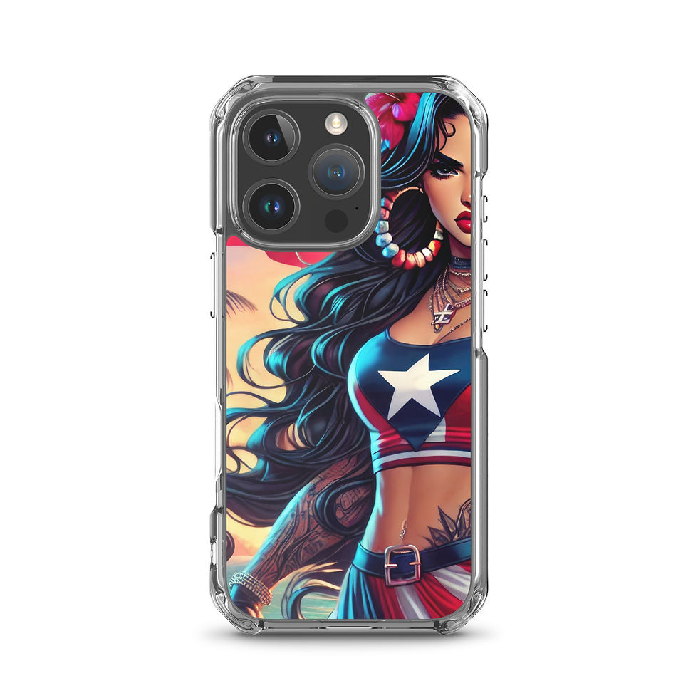 Thumbnail: MagSafe® iPhone Case - Bad Ass PR Woman