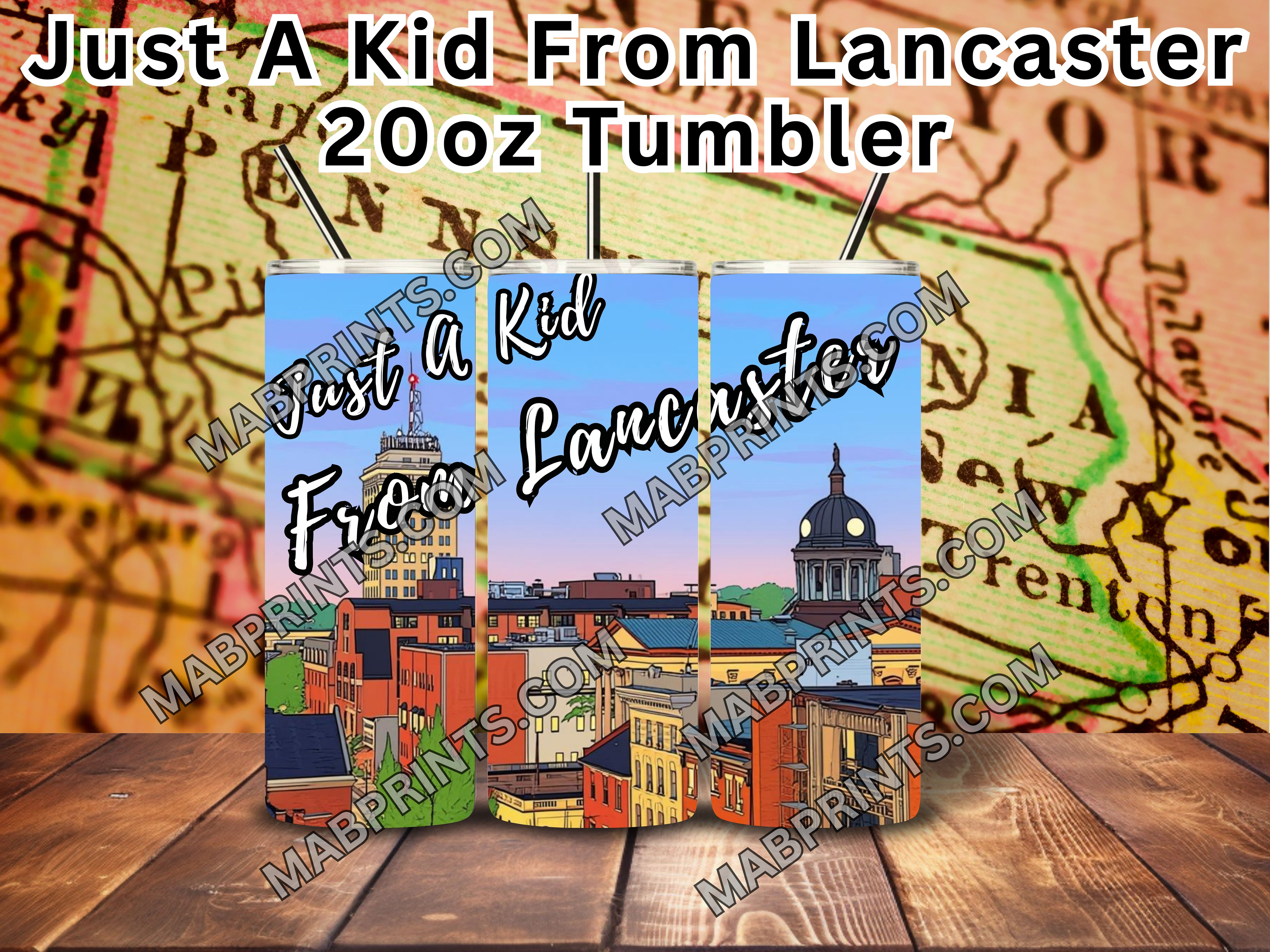 Just A Kid From Lancaster 20oz Tumbler