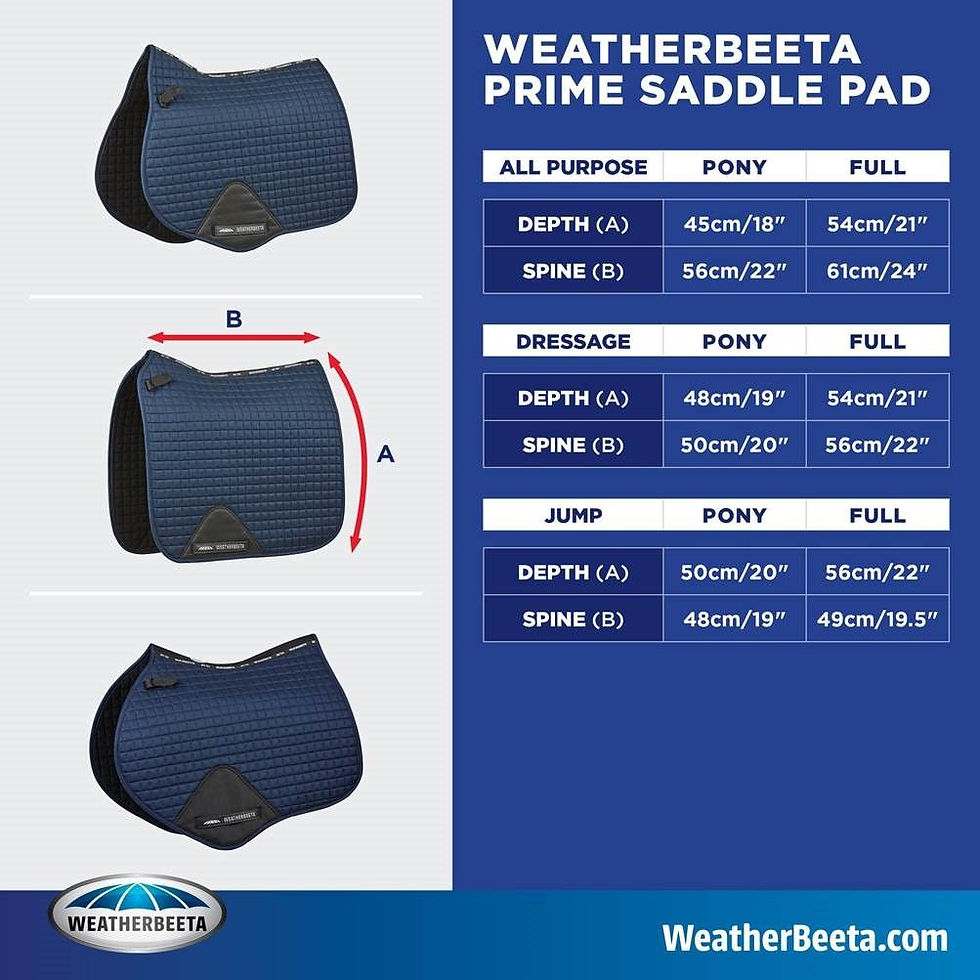 Thumbnail: Weatherbeeta Prime Air-Tec All Purpose Saddle Pad