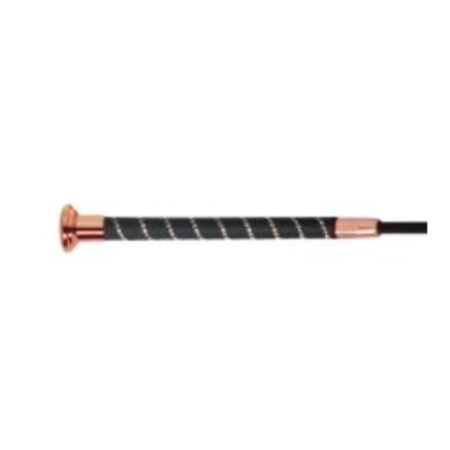 Thumbnail: Fleck Silk Touch Dressage Whip Crystal Grip