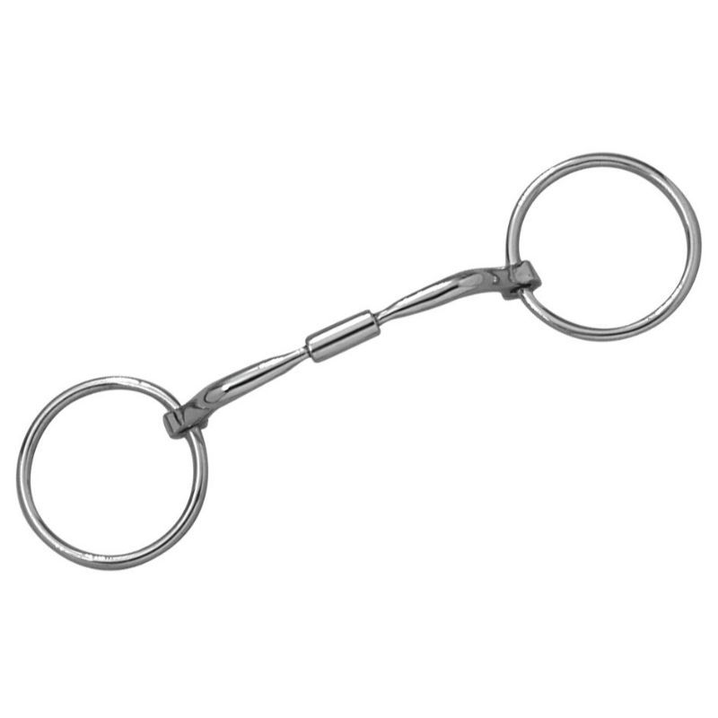 Myler Loose Ring with Stainless Steel French Link Snaffle - A Better Bit Myler Loose Ring with Stainless Steel French Link Snaffle - A Better Bit