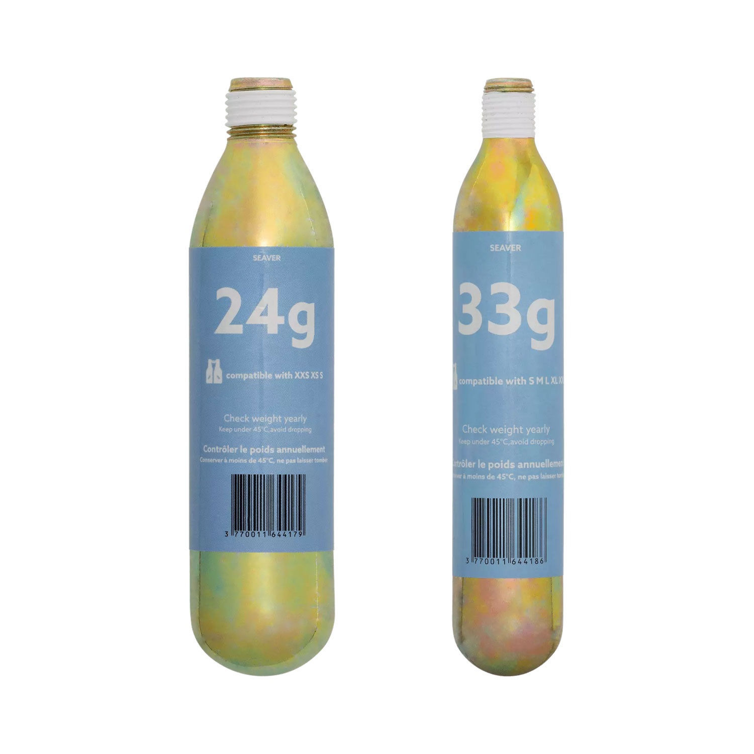 Seaver Co2 Replacement Cannister