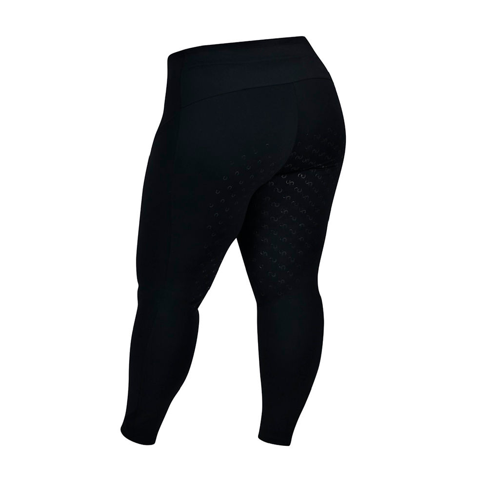 Thumbnail: Dublin Flattering Front Riding Tights - large sizes