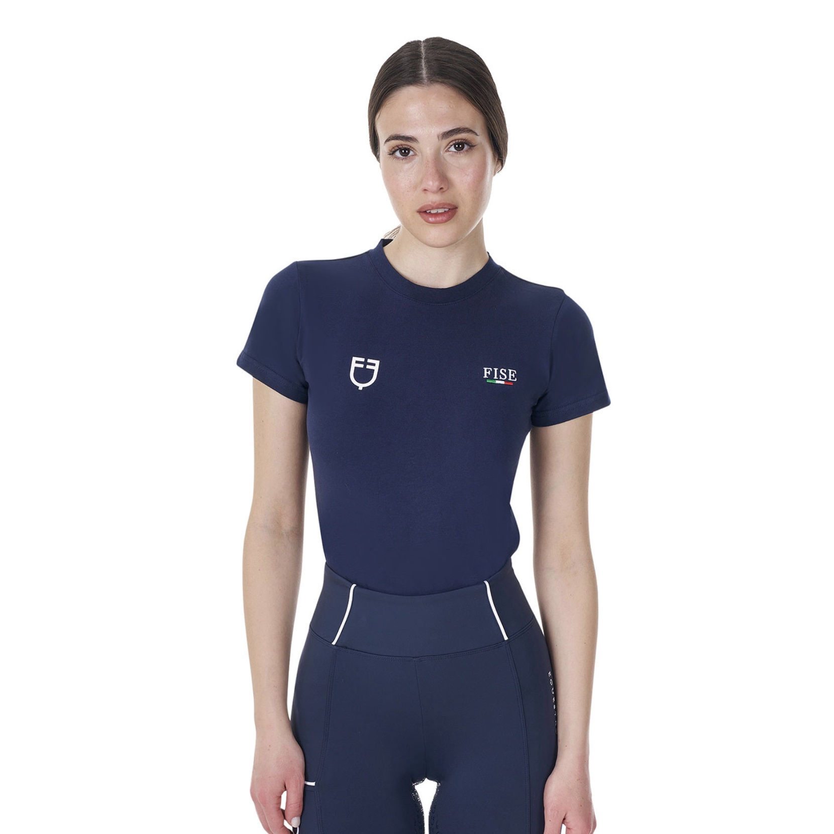 Equestro Women's Slim Fit T-shirt Equestro X FISE