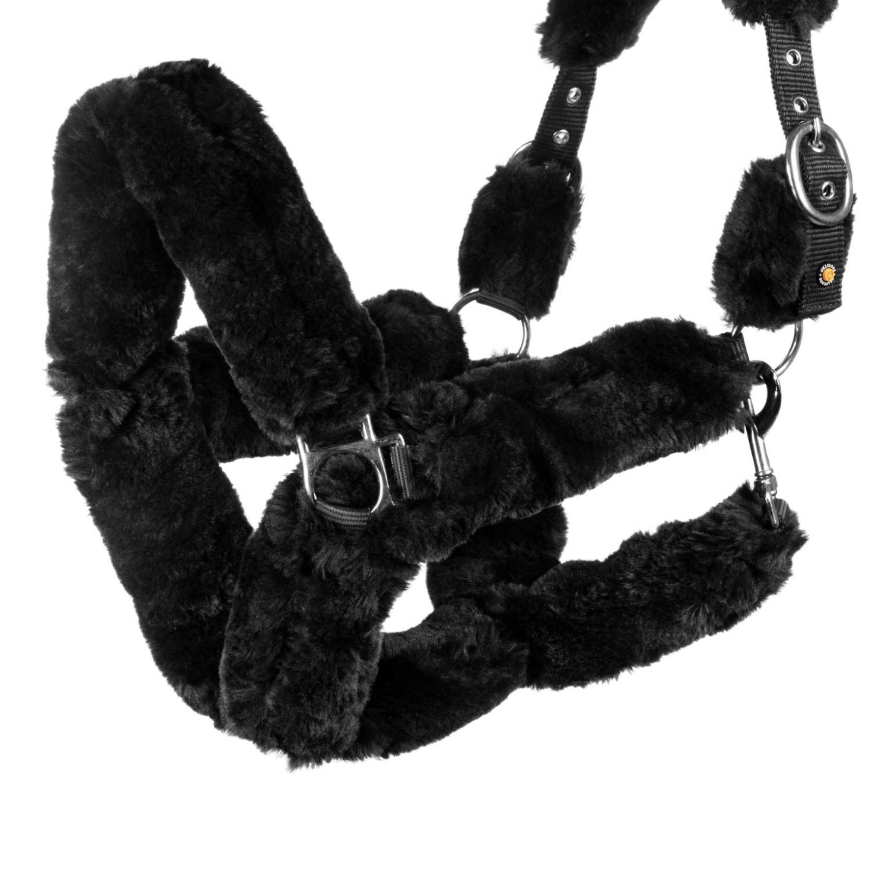 Equestro Polypropilene Halter with Faux Sheepskin Coating
