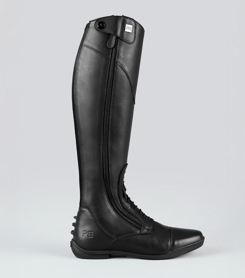 Thumbnail: Premier Equine Cedo Womens Leather Field Tall Riding Boots