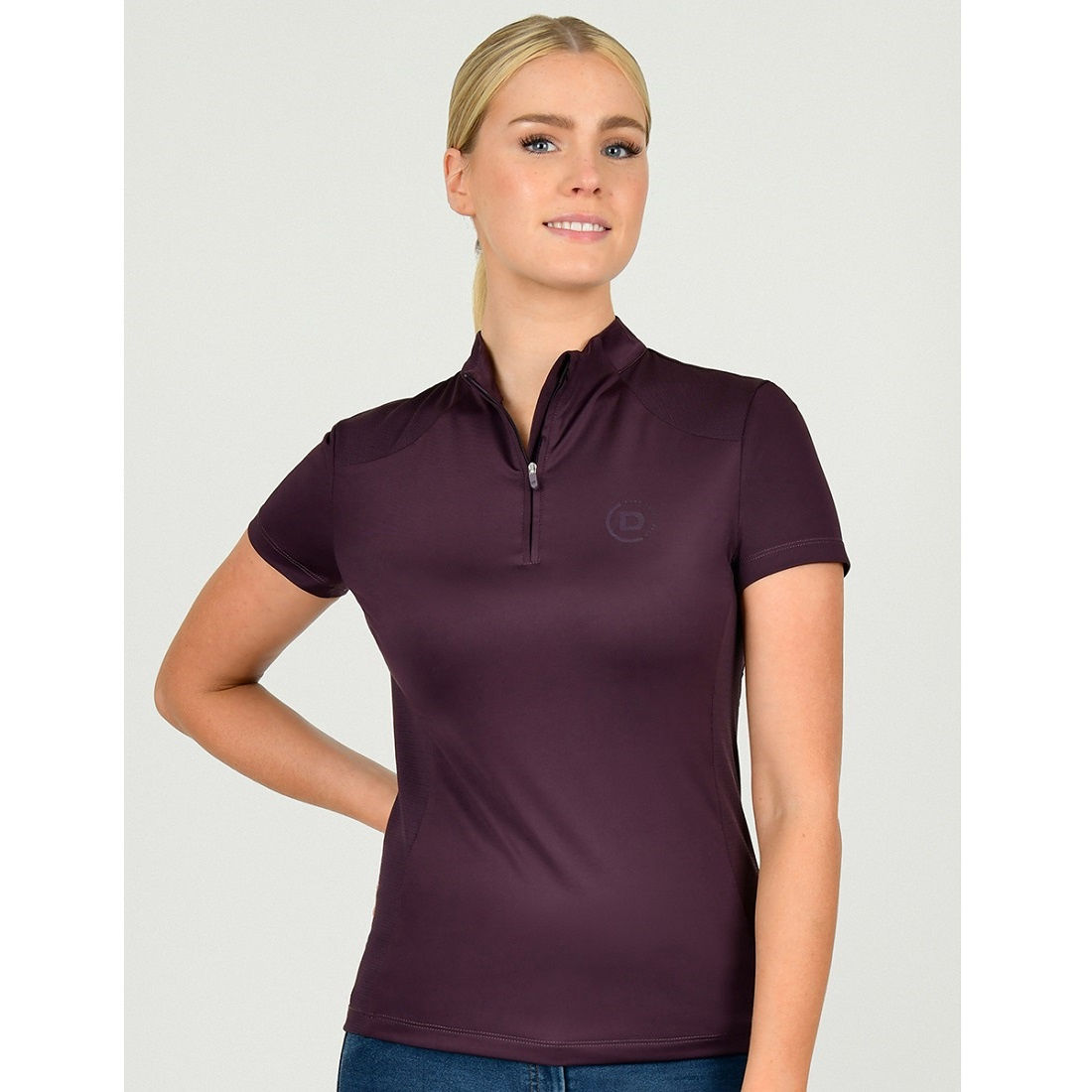 Dublin Tabby Short Sleeve Riding Top