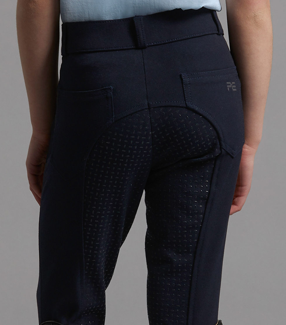 Thumbnail: Premier Equine Brava Girls Gel Seat Breeches