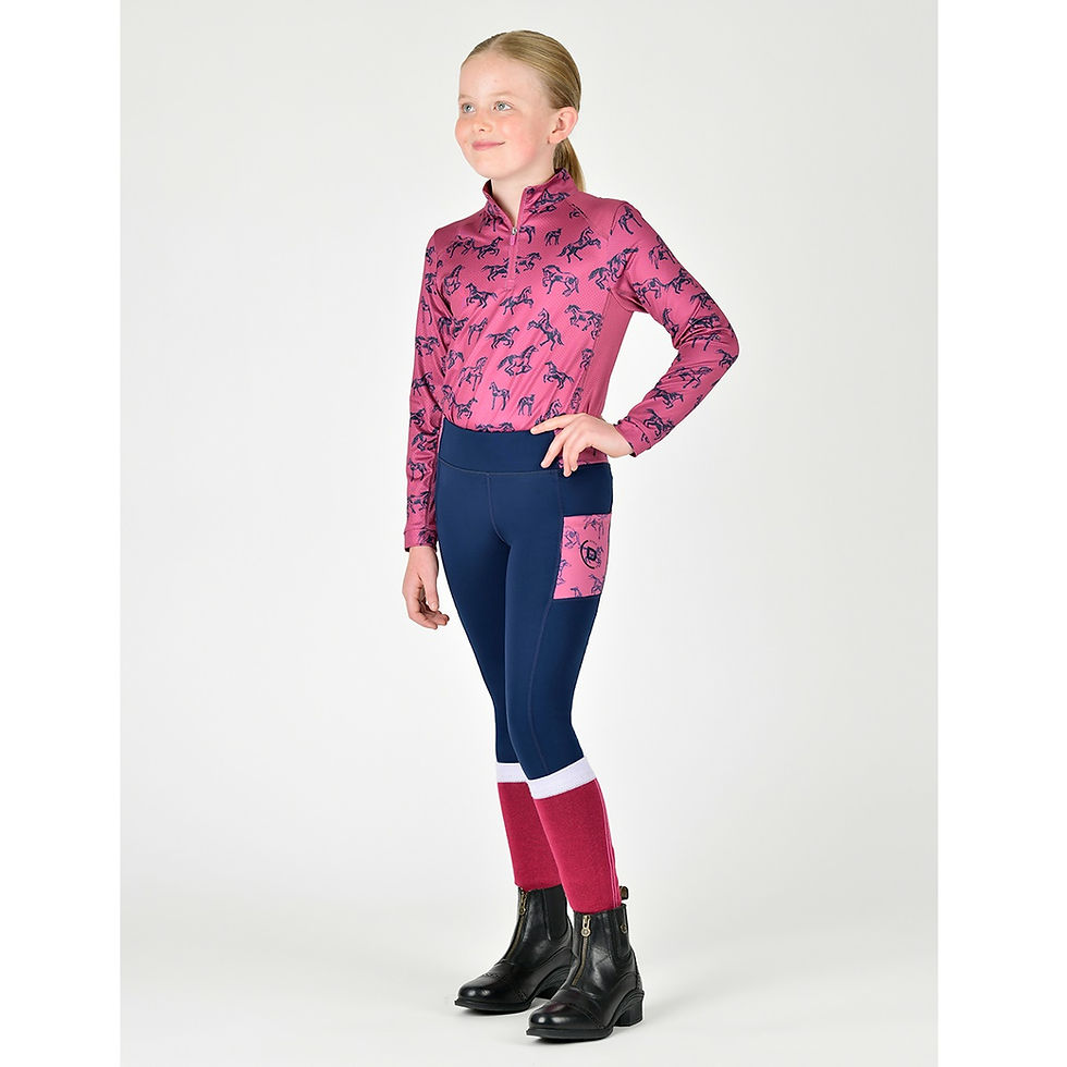 Thumbnail: Dublin Kids Everyday Riding Tights - Seasonal