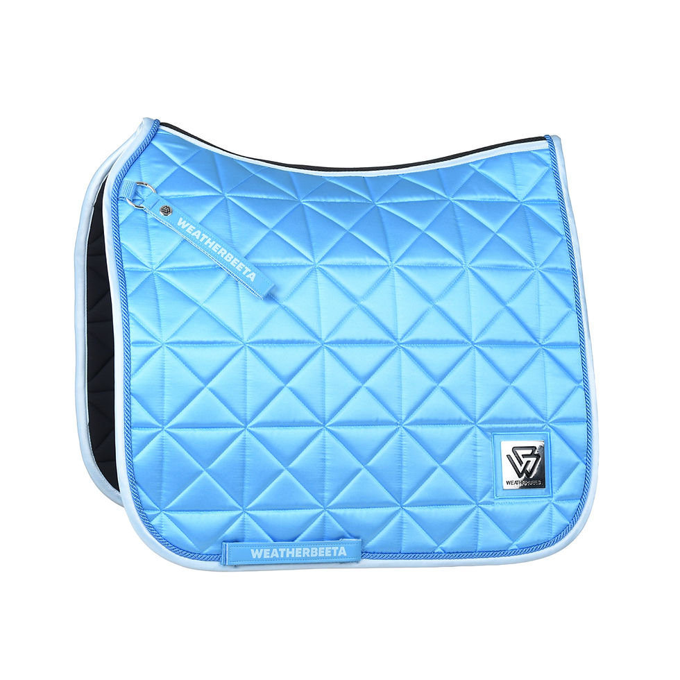 Thumbnail: Weatherbeeta Satin Quilted Dressage Pad