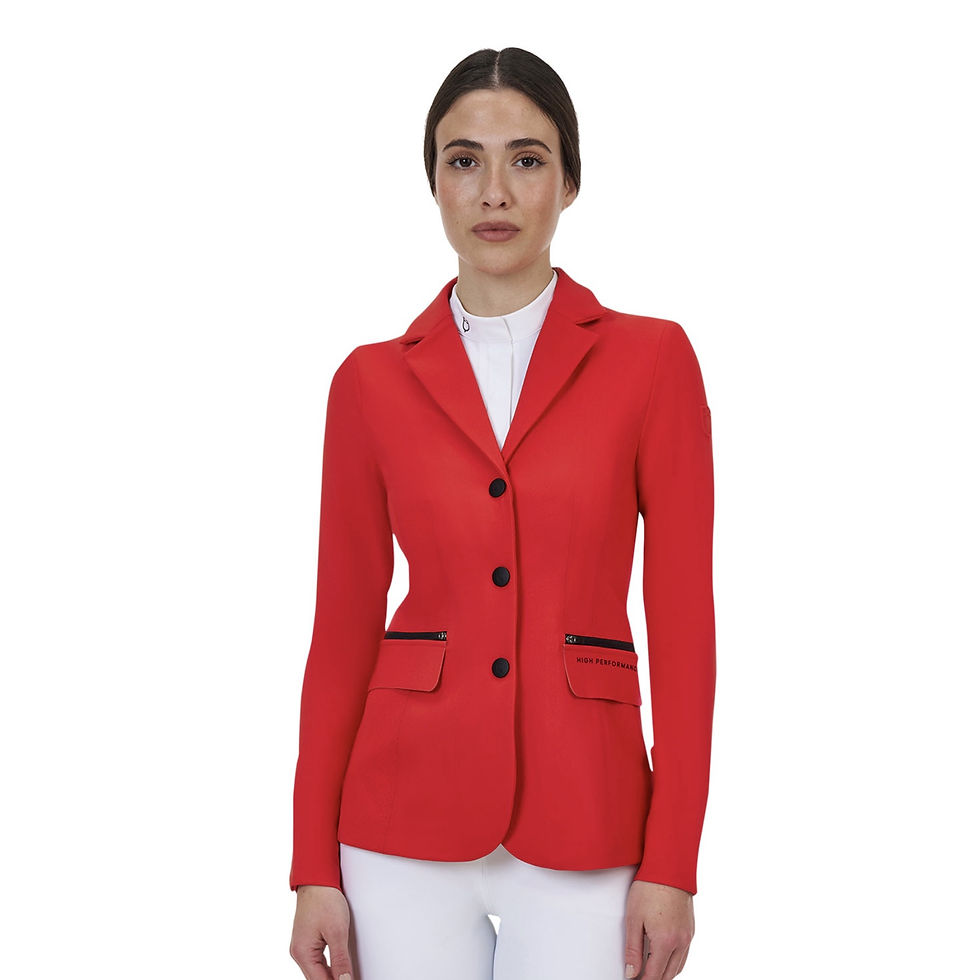 Thumbnail: Equestro Ridertechnology Women's Competition Jacket Heat-sealed Seams