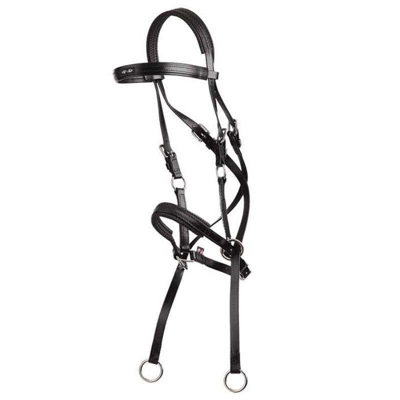 Horse Bridles NZ Hackamore Bridle Bitless Bridle 2/3