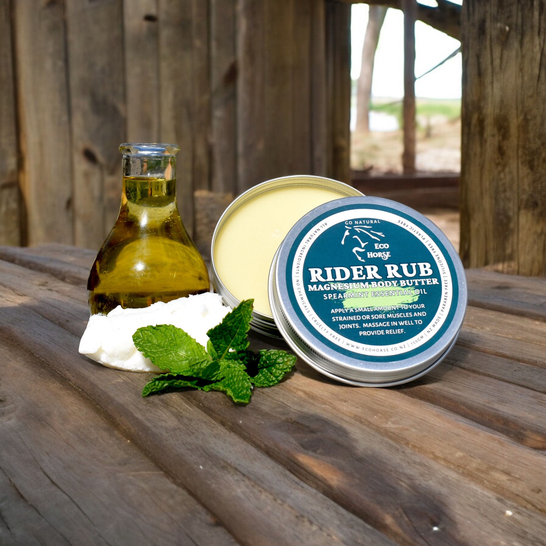 Eco Horse Rider Rub Magnesium Body Butter