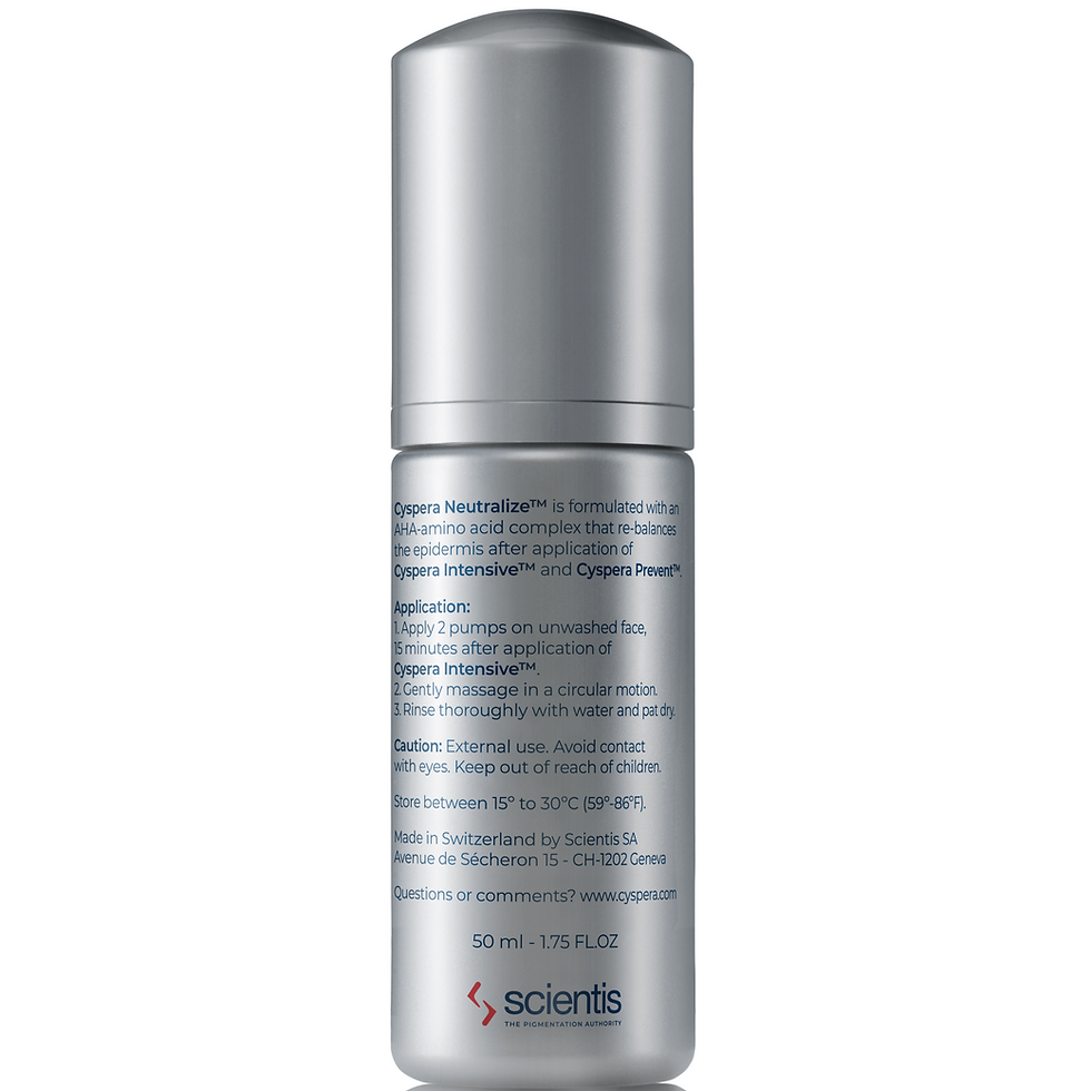 Miniature : Produktrückansicht mit INhaltsstoffen Neutralize™ - Pigment Correction - 2. Schritt (50ml)