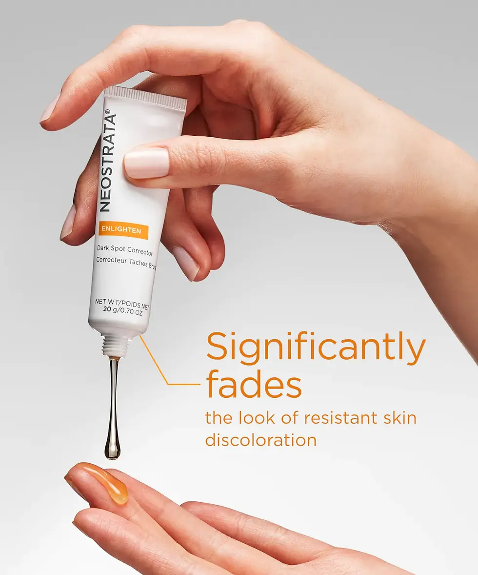 Miniature : Produkt in Anwendung auf der Haut NEOSTRATA - Enlighten - Dark Spot Corrector (20ml)