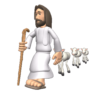 jesus-e-as-ovelhas.gif