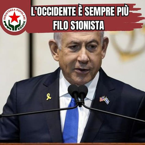 OCCIDENTE FILO S1ONISTA, SEMPRE!