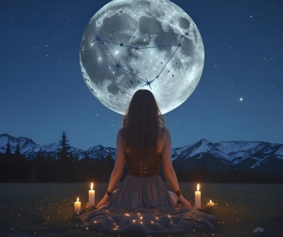 Full Moon 🌕🐐in Capricorn (Buck Moon)