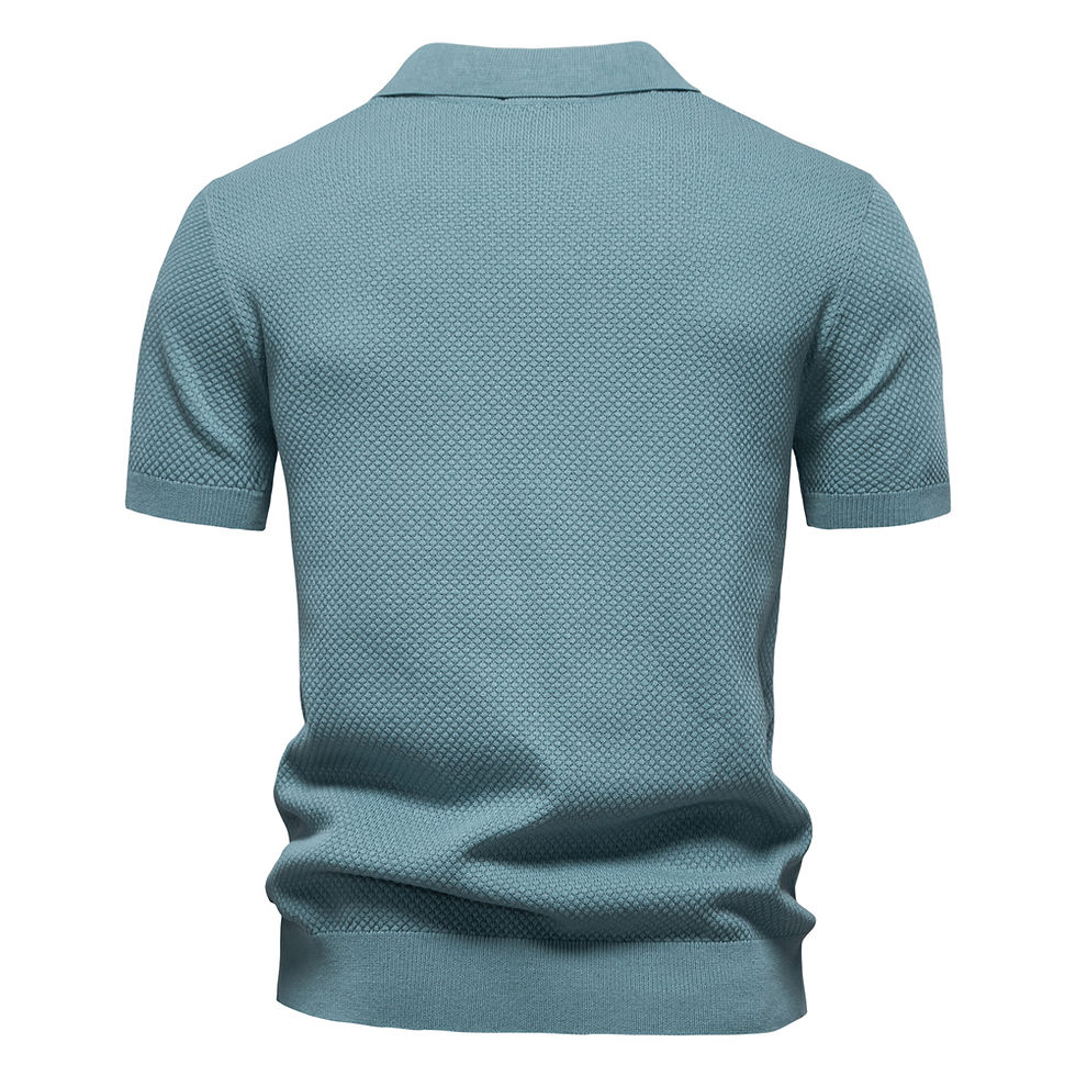Miniatura: Polo Masculina Texturizada Comfort Fit