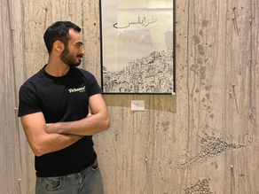 Rami Lazkani, an architect and painter working in Milan