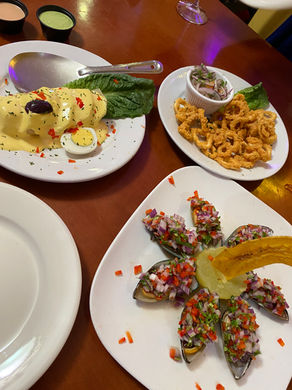 Appetizers at Mistura
