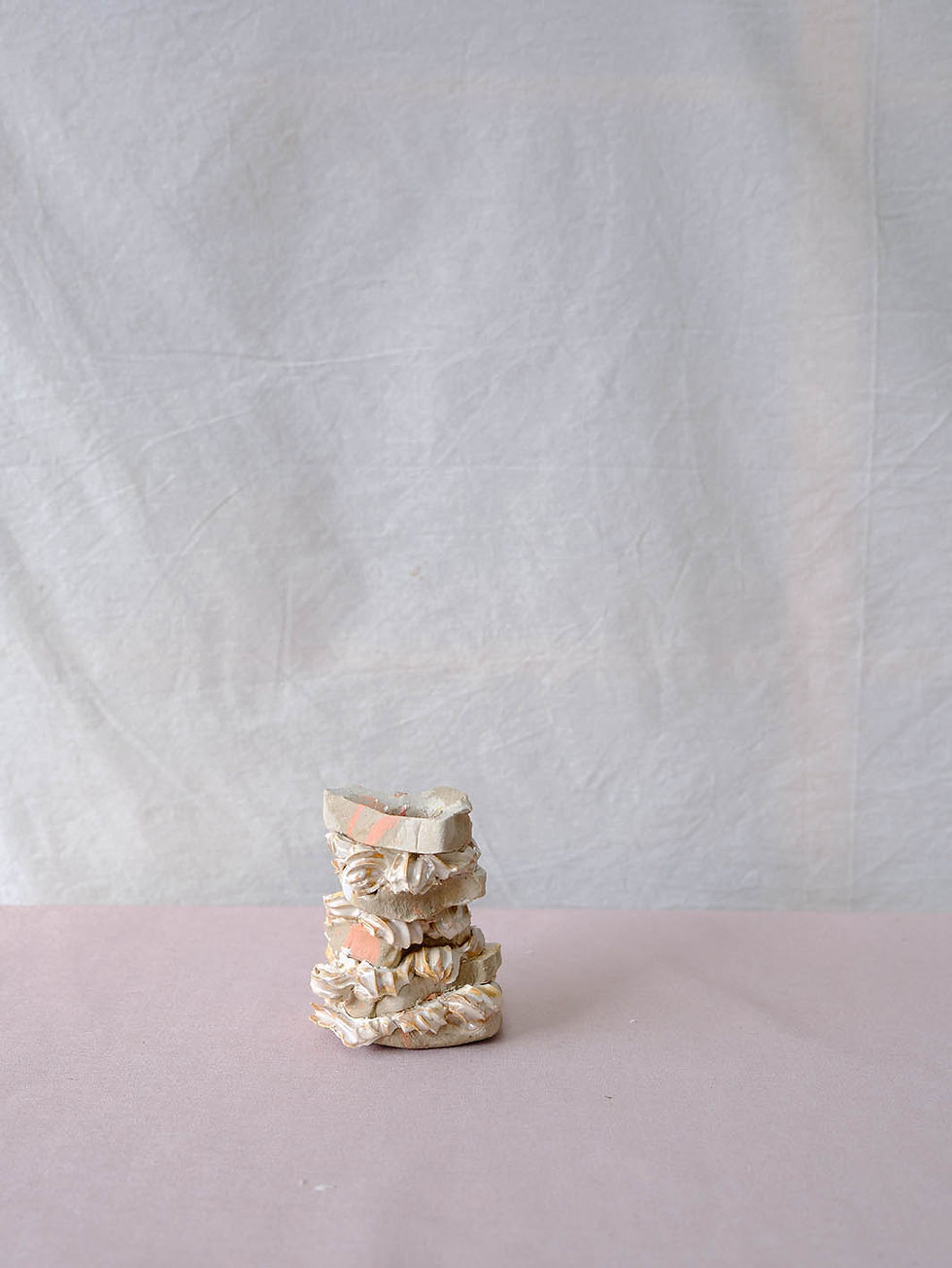 Cake Stack Candle Holder Tall