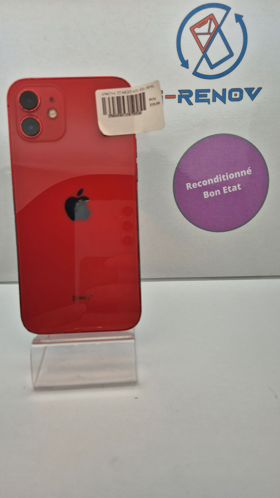 Miniature : IPHONE 12 ROUGE 64 GO (859)