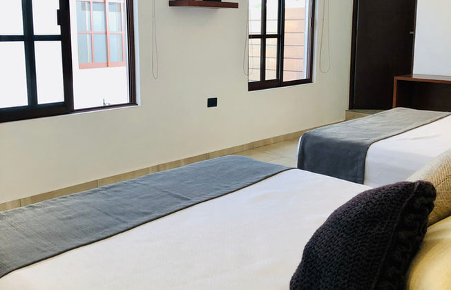 Habitación con todos los servicios.