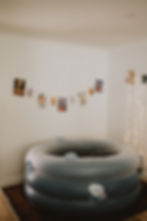 White Eco Birth Pool In a Box Hire - Mini