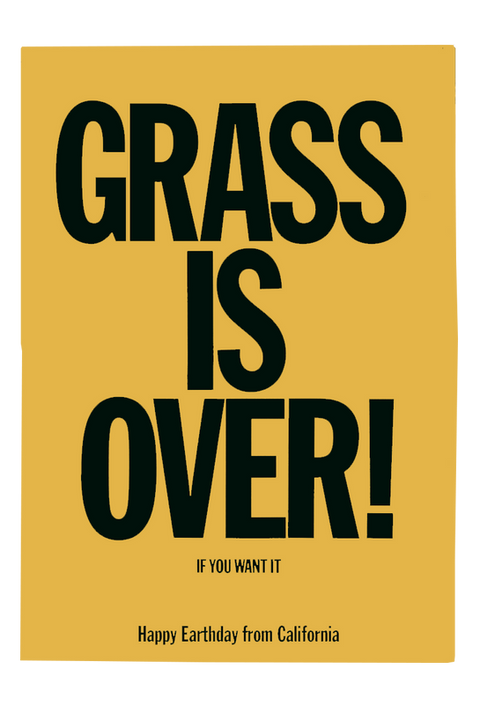 Grass Is Over