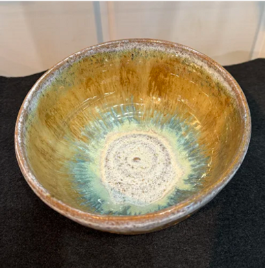 Turquoise and Sand Bowl