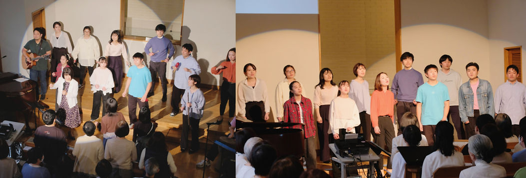 楽しく歌う聖歌隊