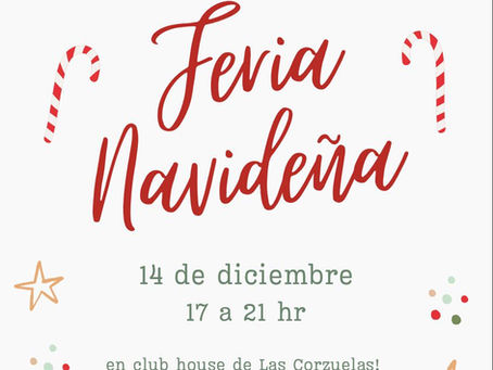 Feria Navideña en Corzuelas - Domingo 14/12