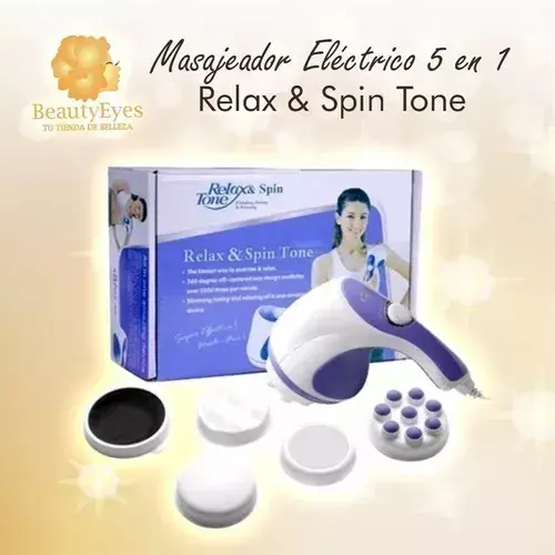 Miniatura: Masajeador Eléctrico Corporal 5 En 1 Relax & Spin Tone
