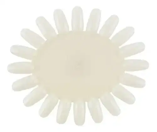 Muestrario De Uñas X20 Tips Paleta Redonda Set X5 Ruedas